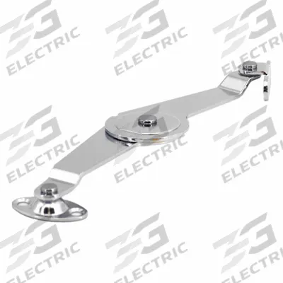 SUGATSUNE Lid Support: 90° Max. Support Angle, Steel, 1 7/64 in Overall Ht - Lid Supports