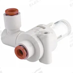 SMC Vacuum Filter: ZFB, 1/2 in Inlet, Tube, -100 kPa to 0 kPa, ZFB (MPN ZFB401-13). Key specifications — attr124323: SMC; attr124345: Tube; attr124320: ZFB401-13.