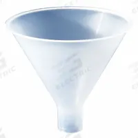 APPROVED VENDOR Funnel: Polypropylene, 138 mL, 80 mm, 1.8 cm, 25 mm Stem Lg, Colorless (MPN H14660-0080). Key specifications — attr1372202: Funnel; attr1372195: Colorless; attr1372208: APPROVED VENDOR.
