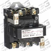 GE NEMA Magnetic Contactor: Non-Reversing, 3 Poles, NEMA Size 00, 9 A, 120V AC (MPN CR305A002). Key specifications — Brand: GE.