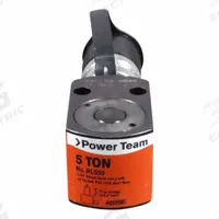 POWER TEAM Standard Hydraulic Rams: Single Acting, 5 ton Nominal Capacity, 1 in Nominal Stroke Lg (MPN RLS50). Key specifications — attr98927: POWER TEAM.