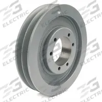 APPROVED VENDOR V-Belt Pulley: B74, 2 Groove, 7.75 in OD, Bushed Bore, SK, Quick Detachable (MPN 742B). Key specifications — attr1318293: B74; attr1318301: 7 in (4L, A); attr1318291: 5L, B, or BX.