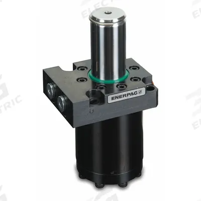 ENERPAC Swing Clamp Hydraulic Cylinder: Double Acting, 4,200 lbf Clamping Force - Upper Flange Mount Swing Clamp Cylinders