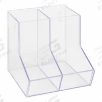 Lab Bulk Bin: 8 1/2 in Overall Wd, 8 3/8 in Overall Ht, 8 3/4 in Overall Lg, PETG, Clear, Wall (MPN BLKBNDBL4-M). Key specifications — Material: PETG; Mounting Location: Wall; Color: Clear; Product Type: Bulk Bin; Total Holding Capacity: Misc Lab Supplies; Brand: POLTEX.