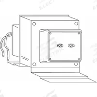 DETEX Class 2 Transformer: 40 VA Power Rating, 115V AC, 24V AC, Wall, Screw Terminal, Wire Lead (MPN PP-5152-2). Key specifications — Brand: DETEX; Connection - Primary: Screw Terminal; Connection - Secondary: Wire Lead; Input Voltage: 115V AC; Mounting: Wall; Output Voltage: 24V AC.