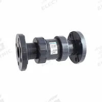 HAYWARD Check Valve: Ball, Inline Valve Body, CPVC, 1 in Pipe Size, Flange x Flange, For Water Media (MPN TC20100F). Key specifications — Ball Material: CPVC; Brand: HAYWARD.