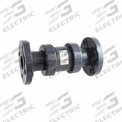 HAYWARD Check Valve: Ball, Inline Valve Body, CPVC, 1 in Pipe Size, Flange x Flange, For Water Media (MPN TC20100F). Key specifications — Ball Material: CPVC; Brand: HAYWARD.