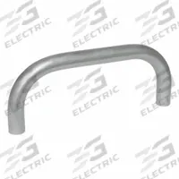 JW WINCO Pull Handle: Weld-On, Steel, Silver, 19.69 in Mounting Hole Center to Center, 1.18 in (MPN 426.3-ST-25-500-A). Key specifications — Brand: JW WINCO; Color: Silver.