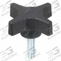 INNOVATIVE COMPONENTS Hand Knob: 4 Point, Plastic w/ Steel Thread, 3/8"-16 Thread, 2.46 in Dia (MPN GN6C12504P7--21). Key specifications — Brand: INNOVATIVE COMPONENTS.