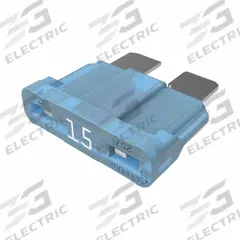 LITTELFUSE Automotive Fuse: ATOF Series, Fast-Acting, 15 A, 32 V DC, Indicating (MPN 0287015.PXCN). Key specifications — Series: ATOF; Brand: LITTELFUSE.