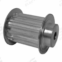 DAYTON Timing Pulley: Trapezoidal, Plain, For T5 Timing Belt Section, For 25 mm Belt Wd, 16 Teeth (MPN 36T5/16-2). Key specifications — Brand: DAYTON; Tooth Profile: Trapezoidal; Finish: Plain.