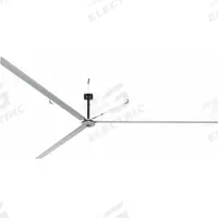 HUNTER INDUSTRIAL Ceiling Fan: 122,155 cfm Airflow, 20 ft Blade Dia, 3 Speeds, 480V AC, Three Phase (MPN D20-43O-AN-SM). Key specifications — Voltage: 480V AC; Light Kit: No; Series: DDI; Number of Speeds: 3; Phase: Three; Current: 3 A; Brand: HUNTER INDUSTRIAL.