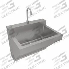 JUST MANUFACTURING Scrub Sink: 1 Stations, 26 in Overall Ht, 30 in Overall Lg, 23 in Overall Wd (MPN J7701S-J). Key specifications — Brand: JUST MANUFACTURING.