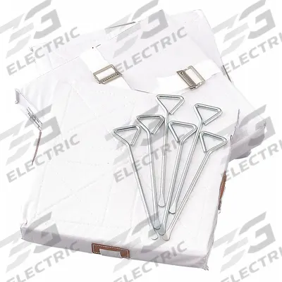 CHAMPION SPORTS Base Set: White, Nylon, 14 in Overall Lg - Baseball Bases, Plates & Accessories