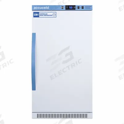 ACCUCOLD Controlled Room Temperature Cabinet: 115V AC, 68°F to 77°F, 19 3/4 in Overall Wd - Controlled Room Temperature Cabinets