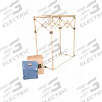 MINTIE TECHNOLOGIES Particle Containment Kit: 32 in Overall Wd, 60 in Overall Lg, 120 in Overall Ht (MPN DE3-ECU4F). Key specifications — attr1058165: MINTIE TECHNOLOGIES; attr1058164: DE3-ECU4F; attr1058192: (4) Disposable Ceiling Cavity Envelopes; attr1058207: Particle Containment Envelope.