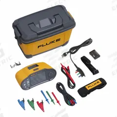 FLUKE Installation Tester: 10 kiloohm to 1,000 megaohm, 2 V AC/DC to 30 V AC/DC, IP40, Digital, USB (MPN 1673FC US FTT). Key specifications — attr1387587: IP40; attr1387524: FLUKE.