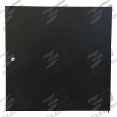 VIDEO MOUNT PRODUCTS Solid Door: 12 Rack Units, 1 in Overall Wd, 21 1/2 in Overall Ht, Black, Steel (MPN ERWENSD-12). Key specifications — Compatible with Manufacturer Model Number: ERWEN-12E; Brand: VIDEO MOUNT PRODUCTS; Product Type: Solid; Color: Black; Material: Steel.
