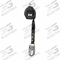 MILLER BY PIP Self-Retracting Lifeline: Steel Snap Hook Anchor, 9 ft Line, 420 lb Capacity (MPN MTL-OHS1-03/9FT). Key specifications — Brand: MILLER BY PIP; ANSI SRL Class (2021): Class 1; RFID Equipped: Yes; Lifeline Material: Polyester; Series: TurboLite+ Scorpion; Sealed: No; Anchorage End Connection Type: Snap Hook; Anchoring Location: Overhead Only.