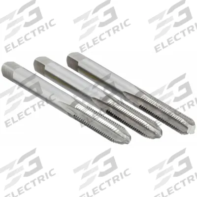 APPROVED VENDOR Tap Kit: #10-24 UNC, H3 / 2B, 4 Flute - Three-Piece Hand Tap Sets