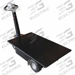 VESTIL Traction Drive Cart: 750 lb, 59 in L x 28 in W x 14 in H Deck, 44 5/8 in Overall Ht, Rubber (MPN NE-CART-1). Key specifications — Brand: VESTIL; Battery Type: (2) 70Ah Batteries.