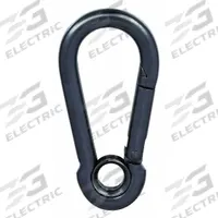 LUCKY LINE PRODUCTS Spring Snap: 1 Snaps, 380 lb Working Load Limit, Solid Gate, Steel (MPN 4GGP3). Key specifications — Application Restrictions: Not For Lifting; Brand: LUCKY LINE PRODUCTS; Opening Type: Solid Gate.
