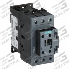 SIEMENS IEC Magnetic Contactor: Non-Reversing, 3 Poles, 3NO Contacts, 65 A, 24V AC Coil (MPN 3RT20371AC20). Key specifications — Brand: SIEMENS; Integrated Surge Suppression: No.