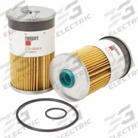 FLEETGUARD Automotive Fuel Filter: 14 1/8 in Overall Lg, 4 3/16 in Outside Dia, Biodiesel Fuel (MPN FS19905G). Key specifications — Brand: FLEETGUARD; Media Material: Plastic; Compatible Vehicle Make: -.