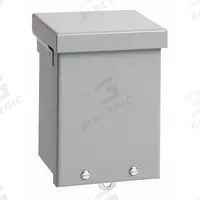 HOFFMAN Enclosure: Steel, 18 in x 12 in x 6 in, 3R, Solid Cover, Screw On, Included, Galvanized (MPN A18R126). Key specifications — Brand: HOFFMAN; Closure Method: Screws; Knockouts: Included.
