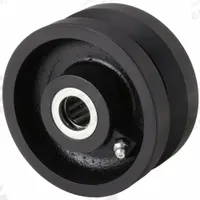 APPROVED VENDOR Track Wheel: 4 in Wheel Dia., 2 in Wheel Wd, 800 lb Load Capacity, Iron, Roller (MPN 5VJ53). Key specifications — attr1099880: No; attr1099886: Black; attr1099891: APPROVED VENDOR.