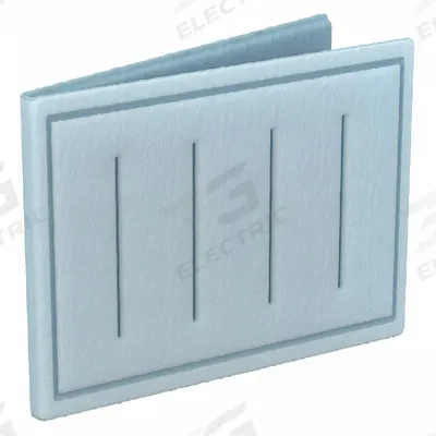 GRAINGER Link Air Filter: 24 in x 18 in x 1 in, 18 in Section Wd, 2 Sections, 3 Ply - MERV 8 Link Air Filters