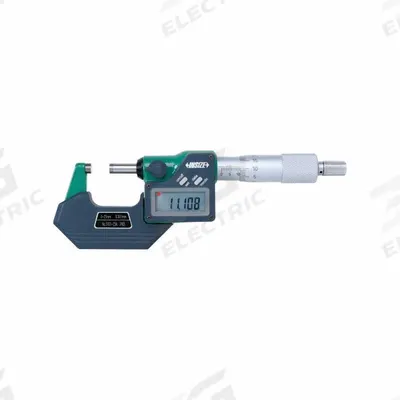 INSIZE N: 0 in to 3 in /0 mm to 75 mm, Inch/Metric, +/- 0.00015 in/+/- 0.0001 in Accuracy - Micrometers with SPC Output