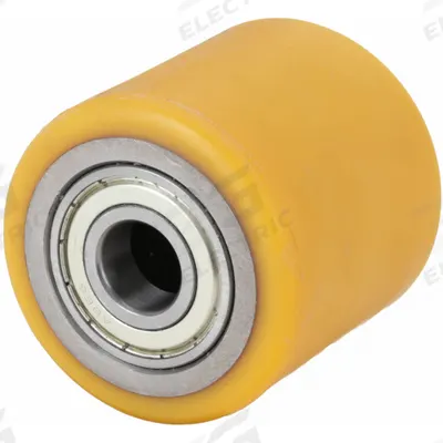 APPROVED VENDOR Caster Wheel: 3 in Wheel Dia., 2 1/2 in Wheel Wd, Polyurethane - Polyurethane Tread on Steel Core Wheels for Pallet Jacks