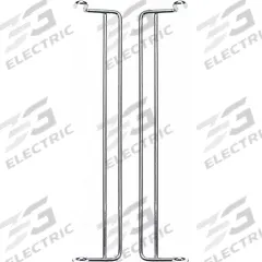 QUANTUM STORAGE SYSTEMS Stacking Bracket: 4 3/4 in Overall Lg, For Hang and Stack Bin Type, Silver (MPN HMB520C). Key specifications — attr1188010: Steel; attr1188011: QMB520C; attr1188014: Hang and Stack; attr1188016: Silver; attr1188023: QUANTUM STORAGE SYSTEMS.