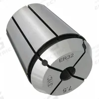 TECHNIKS Collet: Plug-Style Coolant, ER32, 19.5 mm (MPN 08332-19.5). Key specifications — attr1033353: 08332-19.5; attr1033354: TECHNIKS.