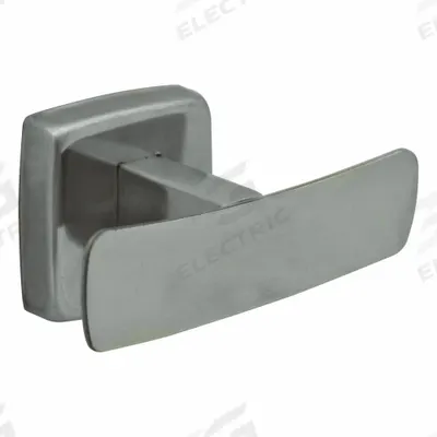 BRADLEY Robe Hook: 2 in x 2 in x 2 1/4 in, Stainless Steel, Polished - Bathroom Hooks