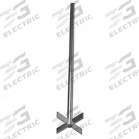 CAFRAMO Blade: Blade, BDC1850/BDC2002/BDC2010/BDC3030/BDC6015, Stainless Steel, 3/8 in Shaft Dia (MPN A130). Key specifications — Brand: CAFRAMO; Blade Material: Stainless Steel; Blade Shape: Crossed; Compatible with Manufacturer Model Number: BDC1850; Shaft Material: Stainless Steel.