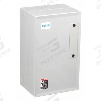 EATON NEMA Magnetic Motor Starter: Non-Reversing, 3 Poles, NEMA Size 0, 18 A - Enclosed Non-Reversing Starters with Electronic Overloads