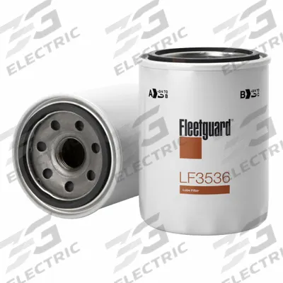 FLEETGUARD Automotive Oil Filter: M20 x 1.5-6H INT Thread Size, 5 3/16 in Overall Ht - Spin-On Oil Filters