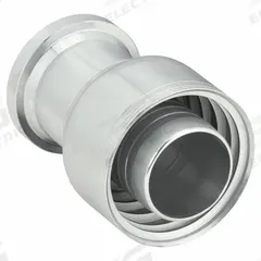 AEROQUIP Hydraulic Flange Fitting: 1 1/4 in Hydraulic Hose I.D., 1 1/4 in Hydraulic Flange Size (MPN 1A20FL20). Key specifications — attr95970: Straight; attr95968: Carbon Steel; attr98911: AEROQUIP.