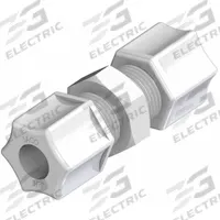 JACO Union Compression Connector: 5/16 in OD x 5/16 in OD Size, Compression x Compression, 5 PK (MPN 15-5-P-PG). Key specifications — Standards: NSF 61 Listed; Brand: JACO.