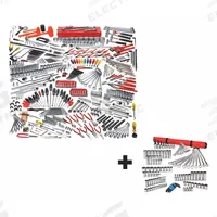 PROTO Master Tool Set: 564 Total Pcs, SAE, 1/4 in/3/8 in/1/2 in/3/4 in Socket Drive Size (MPN 100G52). Key specifications — attr538253: PROTO; attr548973: (2) Locking Pliers; attr548974: (6) Phillips Screwdrivers; attr548975: (2) Sockets; attr548983: (2) Open End Wrenches.