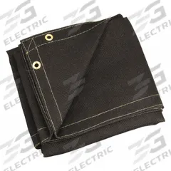 STEINER Welding Blanket: Acrylic-Coated Fiberglass, 4 ft Wd, 6 ft Lg, Black, 28 oz/sq yd Material Wt (MPN 376-4X6). Key specifications — Manufacturer Part Number: 376-4X6; Brand: STEINER.