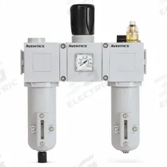 NUMATICS Filter/Regulator/Lubricator Assembly: 1 in NPT, 4,250 lpm, 16 bar Max Op Pressure, 5 micron (MPN A653A0000011664). Key specifications — attr109588: 653; attr109546: Manual - Semi-automatic Drain; attr109524: NUMATICS.
