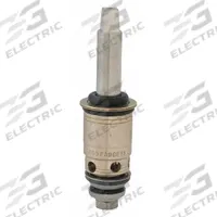 CHICAGO FAUCETS Cartridge: Use with Hot/Cold Water, Brass, Compression, (1) Cartridge (MPN 377-XTLHDAB). Key specifications — For Water Temperature: Hot/Cold; Compatible Brand: Chicago Faucets; Product Type: Cartridge; Includes: (1) Cartridge; Material: Brass.