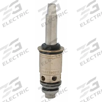 CHICAGO FAUCETS Cartridge: Use with Hot/Cold Water, Brass, Compression - Compression Faucet Cartridges