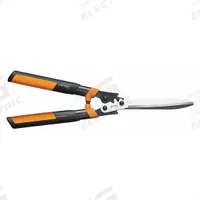 FISKARS Hedge Shears: 10 in Blade Lg, 23 1/2 in Overall Lg, Steel, Aluminum (MPN 392861-1005). Key specifications — Blade Material: Steel; Handle Material: Aluminum; Includes Cushioned Grip: No; Brand: FISKARS.