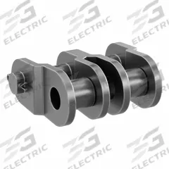 TSUBAKI Offset Link: For Std Roller Chains, 35, Double Strand, 3/8 in Pitch, Steel, 5 PK (MPN 35-2 OFFSET LINK). Key specifications — Link Type: Offset; Brand: TSUBAKI.