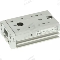 SMC Air Slide Table: 20 mm Stroke Lg, 6 mm Bore Dia, Mfr Part # MXS6-20, MXS Series, Metric. Key specifications — attr948518: MXS6-20; attr948527: MXS; attr948531: SMC.