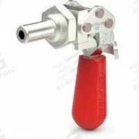 DE-STA-CO Straight Line Clamp: Flange Base Mounting, Std Horizontal Handle, 0.24 in Arm Lg, 1/4-20 (MPN 602-SS). Key specifications — Plunger Thread: 1/4-20; Recommended Spindle Model No.: 202943; Brand: DE-STA-CO.